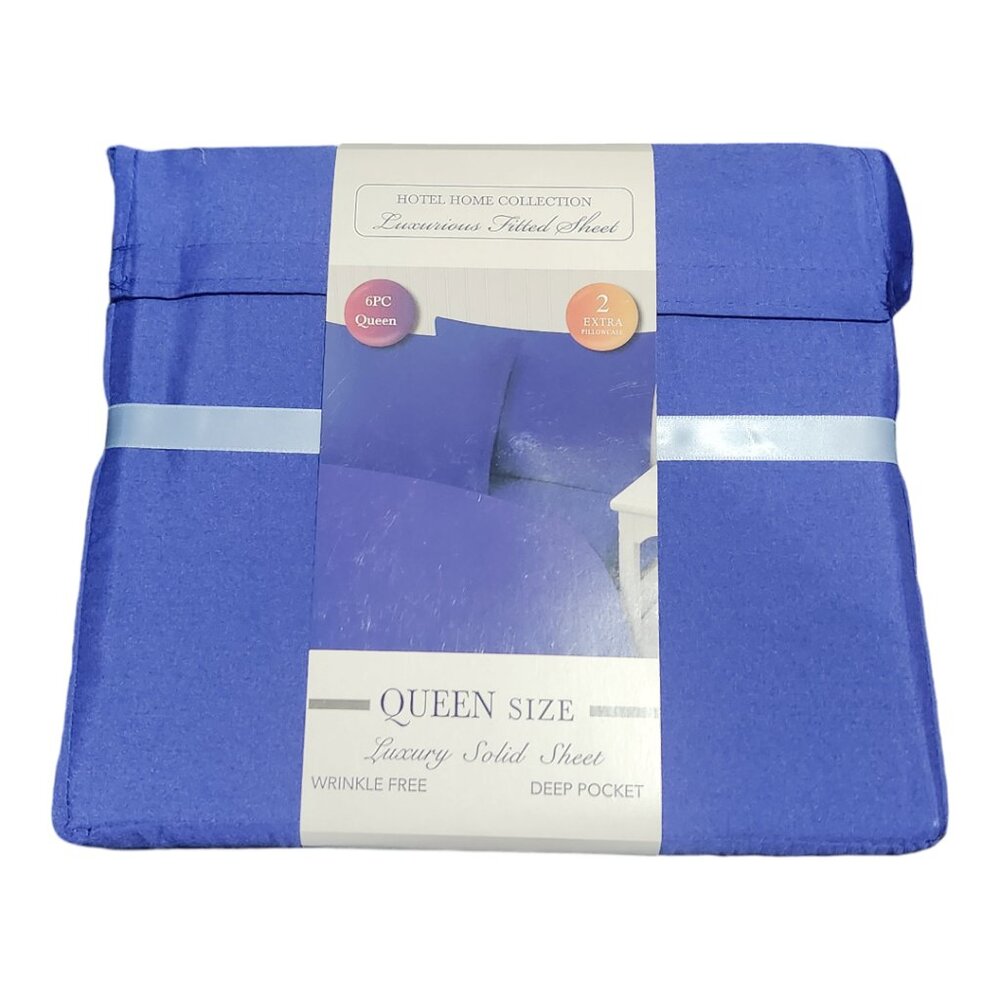 Hotel Home collection Luxurious solid sheet set